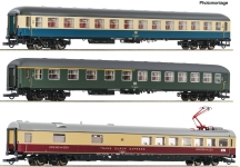 Roco 6200052 - H0 - 3-tlg. Set Personenwagen D 377 Hispania-Express, DB, Ep. IV - Set 2